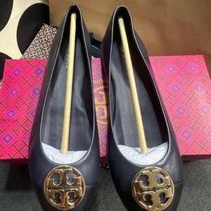 Tory Burch Chelsea Cap Toe Ballet Shoes